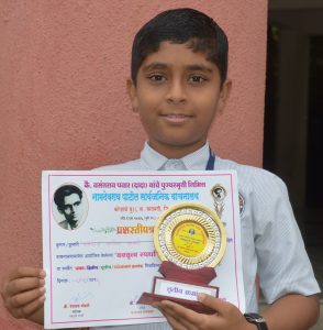 Swaraj Thavare(3rd Prize)