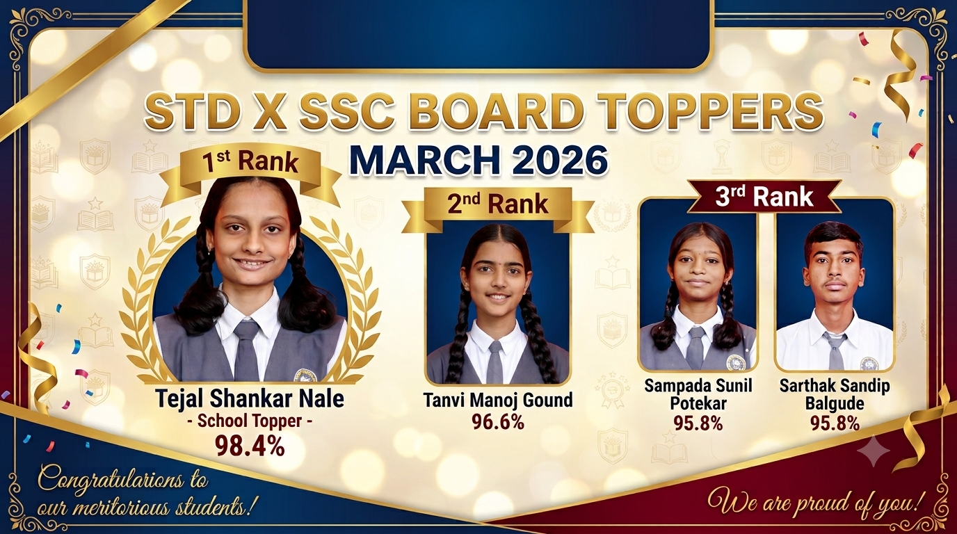Std X - 100% Result March 2026